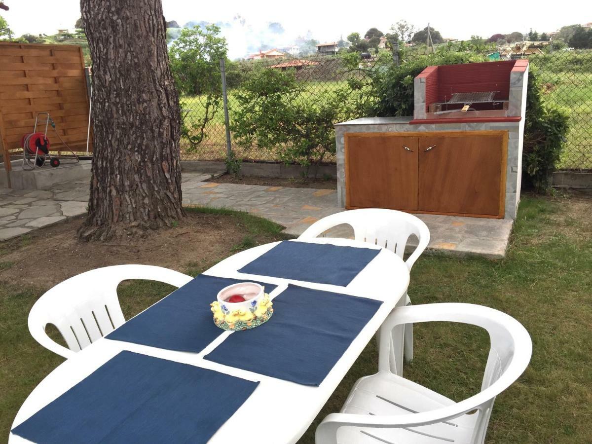 Athos View Villa By The Sea Ormos Panagias Bagian luar foto