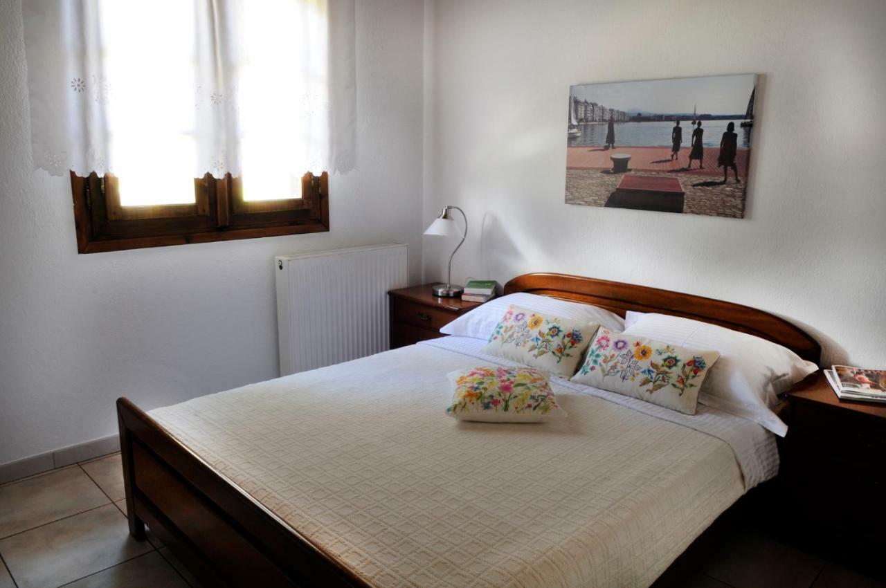 Athos View Villa By The Sea Ormos Panagias Bagian luar foto