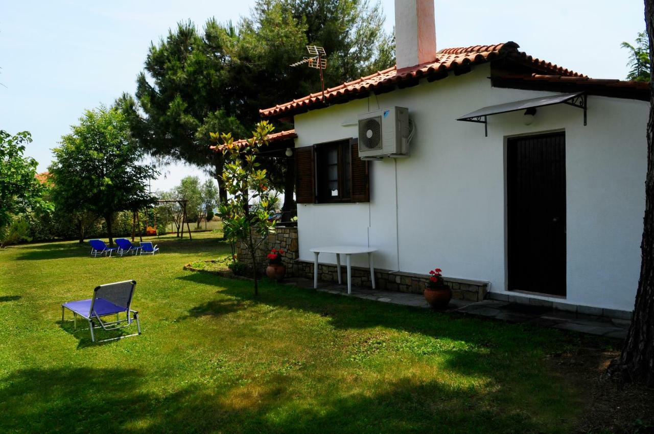 Athos View Villa By The Sea Ormos Panagias Bagian luar foto