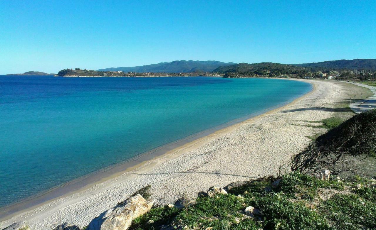 Athos View Villa By The Sea Ormos Panagias Bagian luar foto