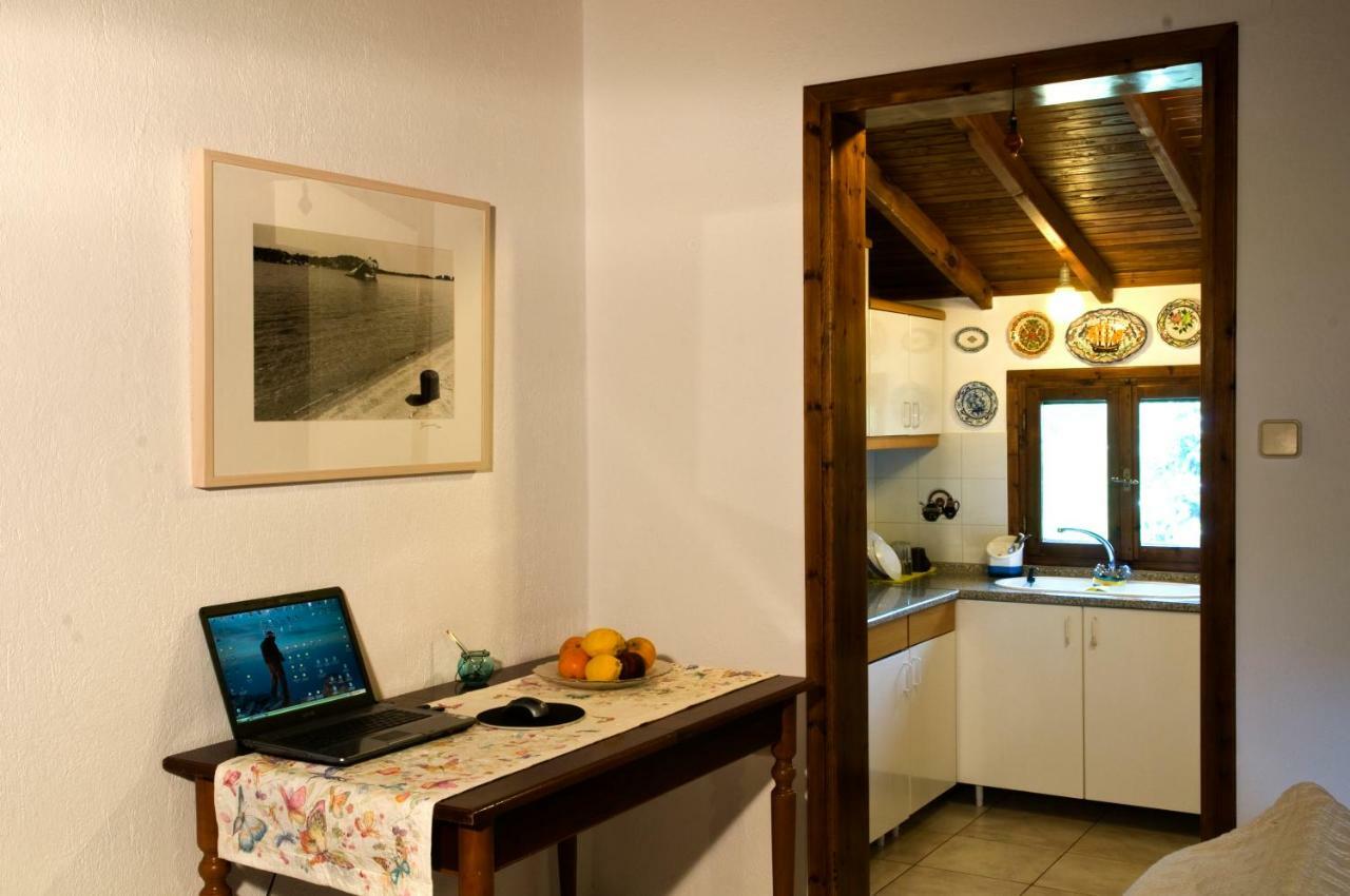Athos View Villa By The Sea Ormos Panagias Bagian luar foto