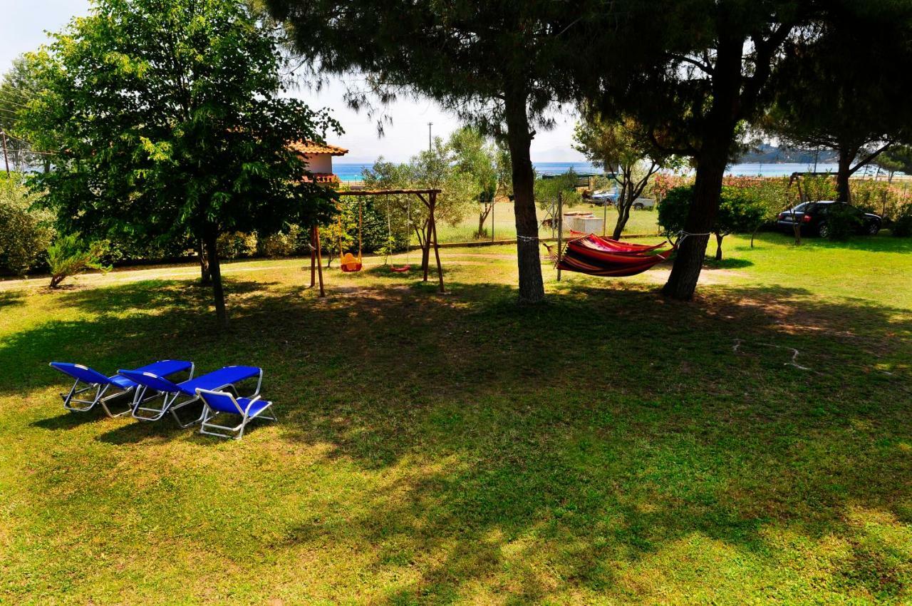 Athos View Villa By The Sea Ormos Panagias Bagian luar foto