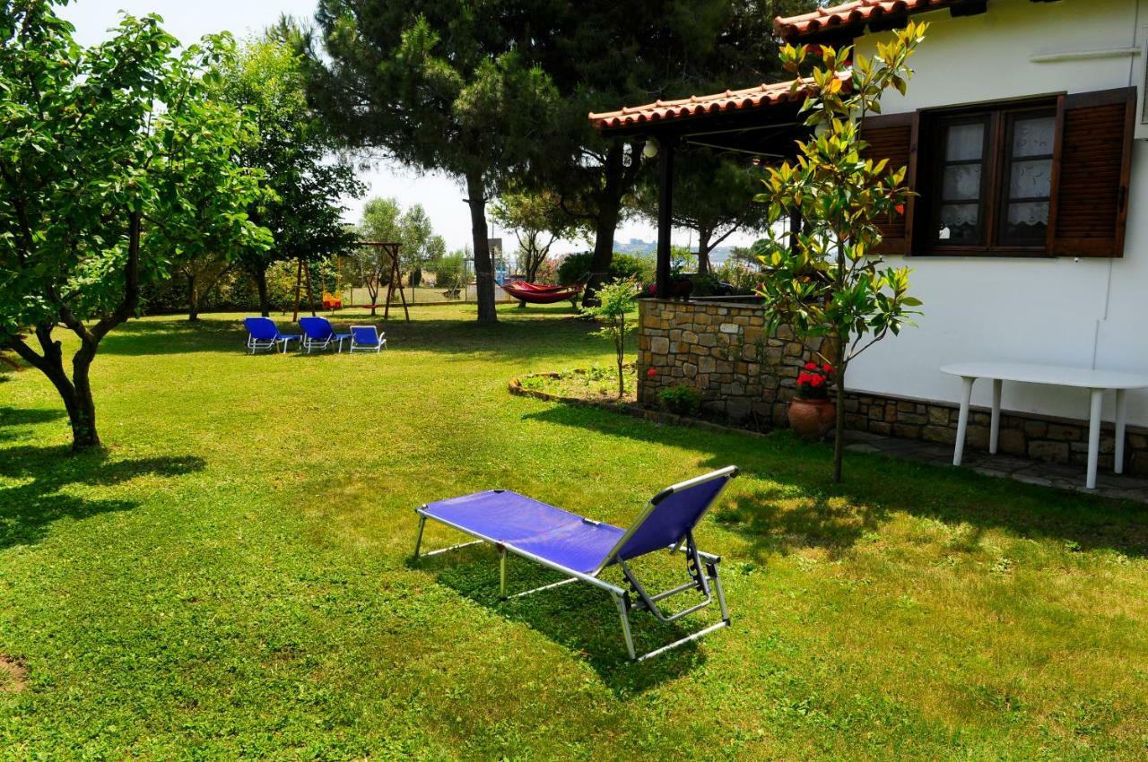 Athos View Villa By The Sea Ormos Panagias Bagian luar foto