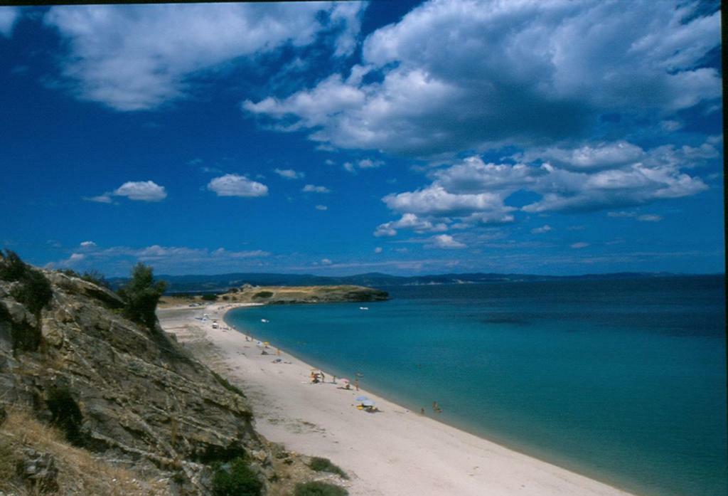 Athos View Villa By The Sea Ormos Panagias Bagian luar foto