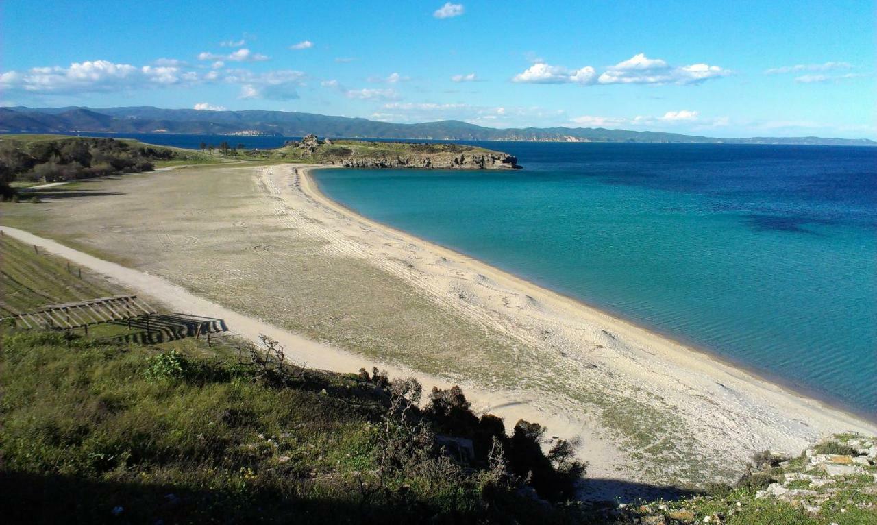 Athos View Villa By The Sea Ormos Panagias Bagian luar foto