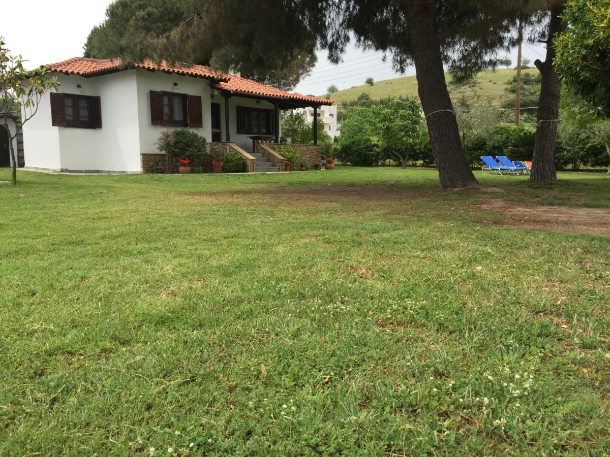 Athos View Villa By The Sea Ormos Panagias Bagian luar foto